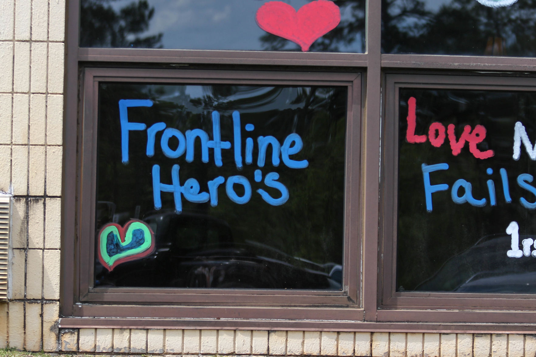 Car parade for Oak Park Nursing Home and Independent Living Community residents